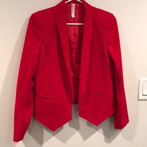 Red Mural Blazer